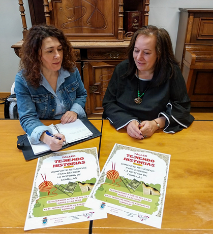 Taller tejiendo historias